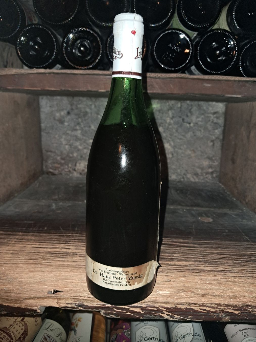 Vins: Inniskillin Gamay Noir 1980 – Neuf avec emballage d'origine à Le locle par juliensaran 4