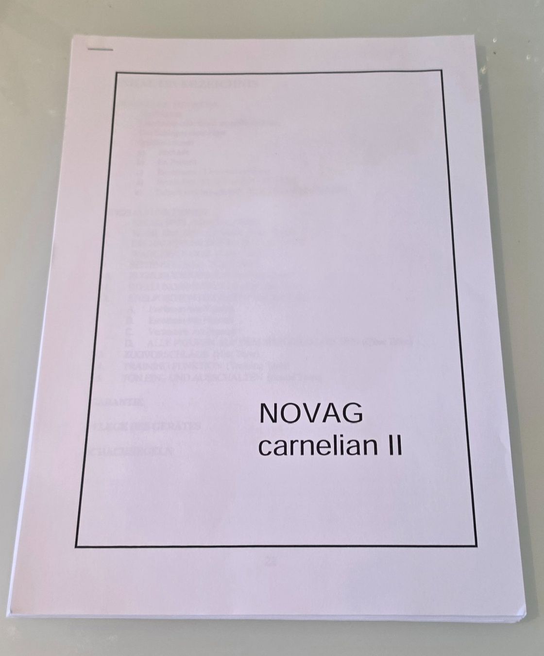 Giochi: Novag Carnelian II – Usato da Altendorf venduto da keskomat 2