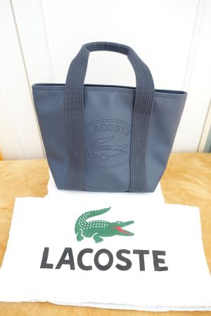 Dunkelblaue Handtasche von Lacoste, Zustand tiptop!