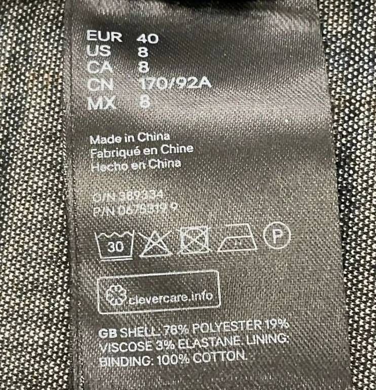 Giacche: H&M, Blazer, Grösse: 40, Mehrfarbig – Usato da Rünenberg venduto da Dgn_63 3