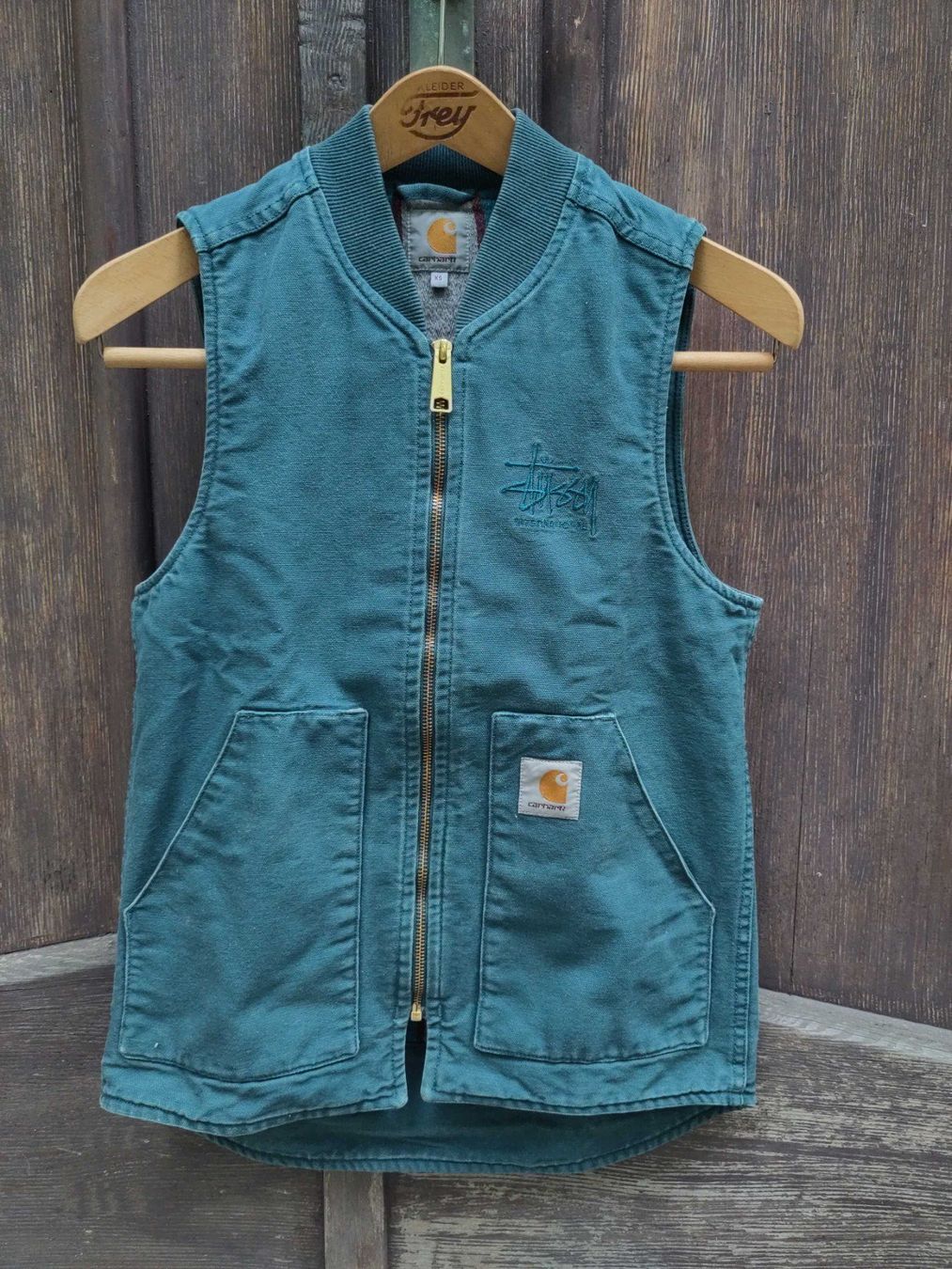 Carhartt Gilet & Giacche: Carhartt Weste Petrolfarben – Usato da Dornach venduto da mar_nzl5