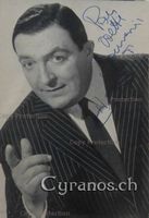 Henri Génès (1919-2005) Schauspieler - Autogramm