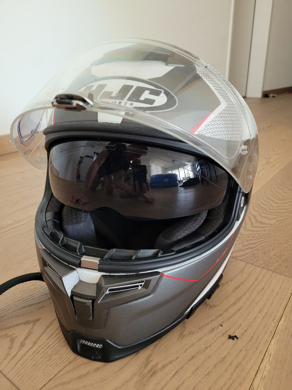 HJC Caschi & visiere: Motorradhelm HJC Grösse L, 58-59cm – Usato da Pfäffikon ZH venduto da MatthiasWilli 3
