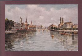 ZÜRICH - An der Limmat