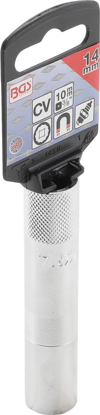 Alle Werkzeuge: Zündkerzen-Einsatz, 12-kant, 3/8, 14mm – Neu und originalverpackt aus Dietikon von KFZ-Spezialwerkzeuge
