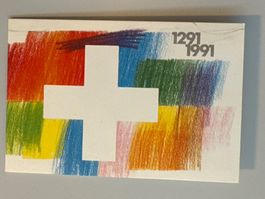 1991 700 Jahre Eidgenossenschaft, ET Stempel