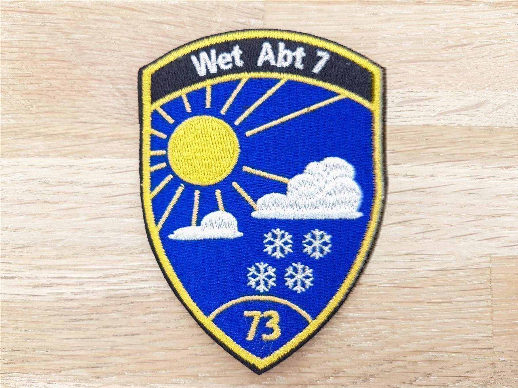 Placchette & Badge: Badge Wet Abt 7 73 blau – Usato da Erlinsbach venduto da S700