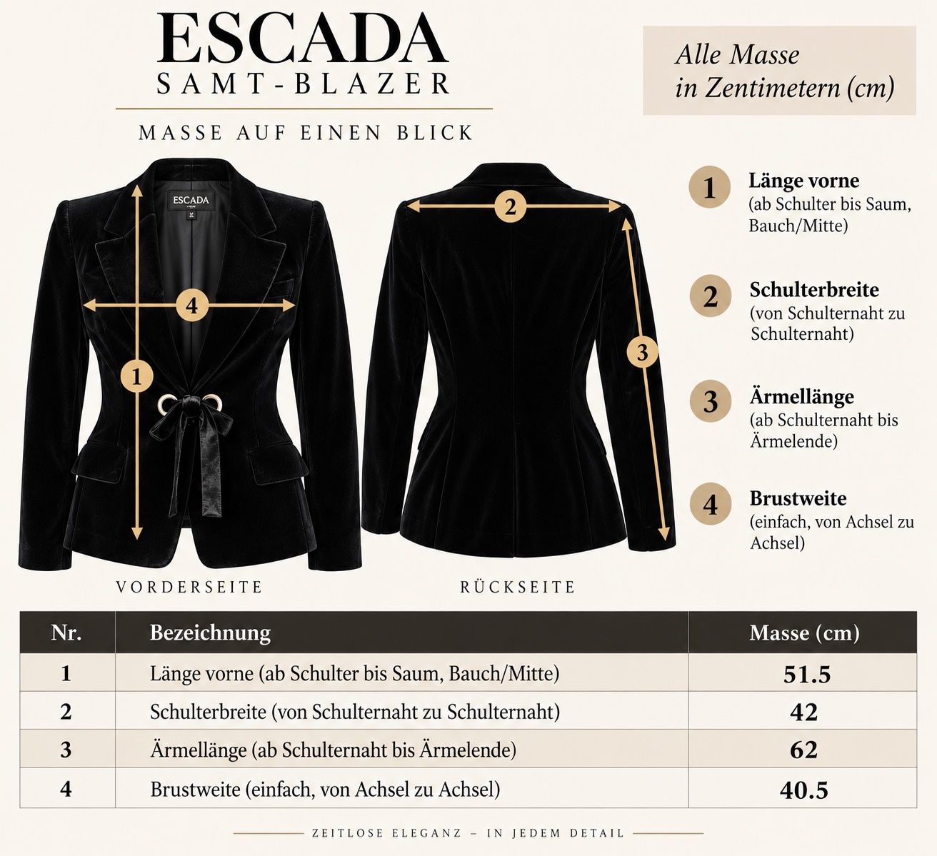 Escada Giacche: Escada Samt Blazer Schwarz mit Schleife Verschluss – Usato da Emmen venduto da sin_9c9b 7
