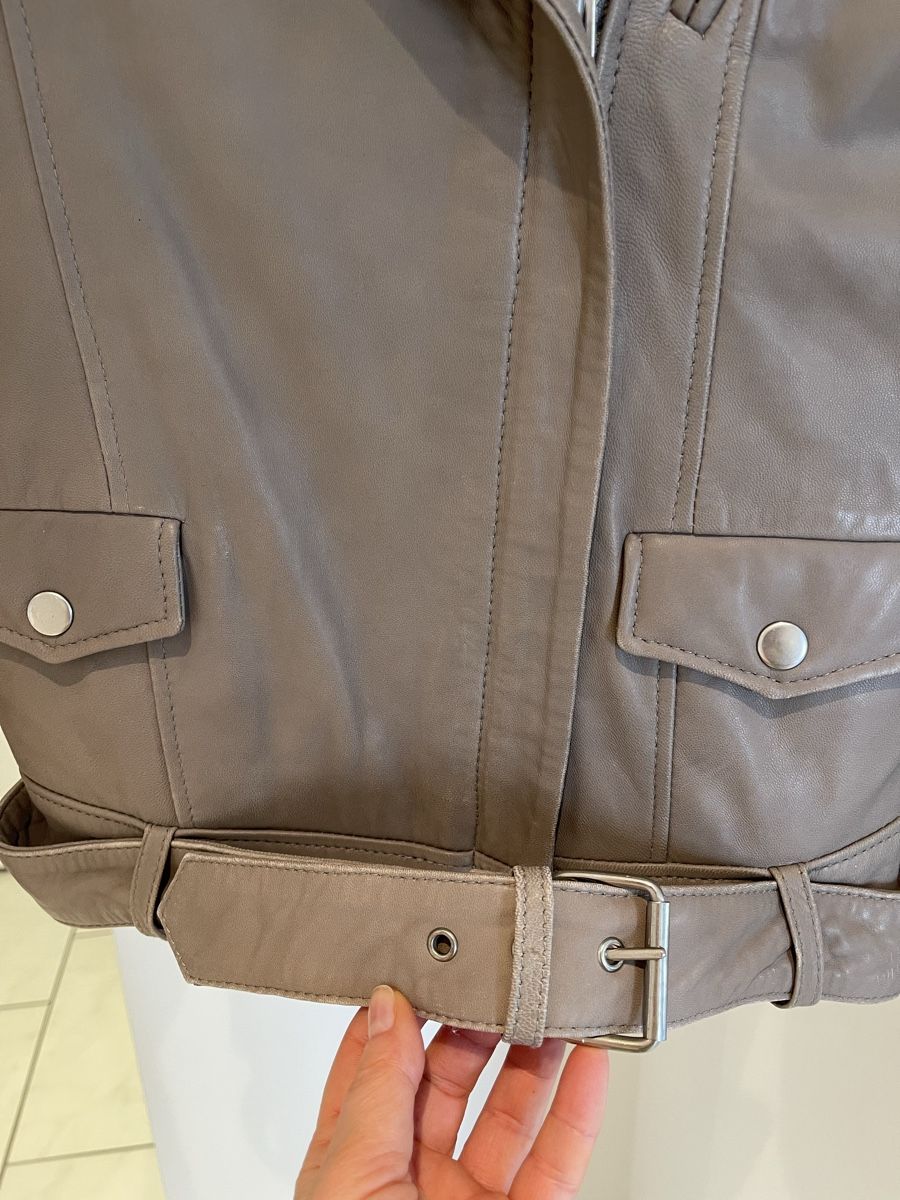 Maje Giacche: Maje Lederjacke Gr. 38 – echtes Lammleder – Usato da Oberengstringen venduto da okriy 2