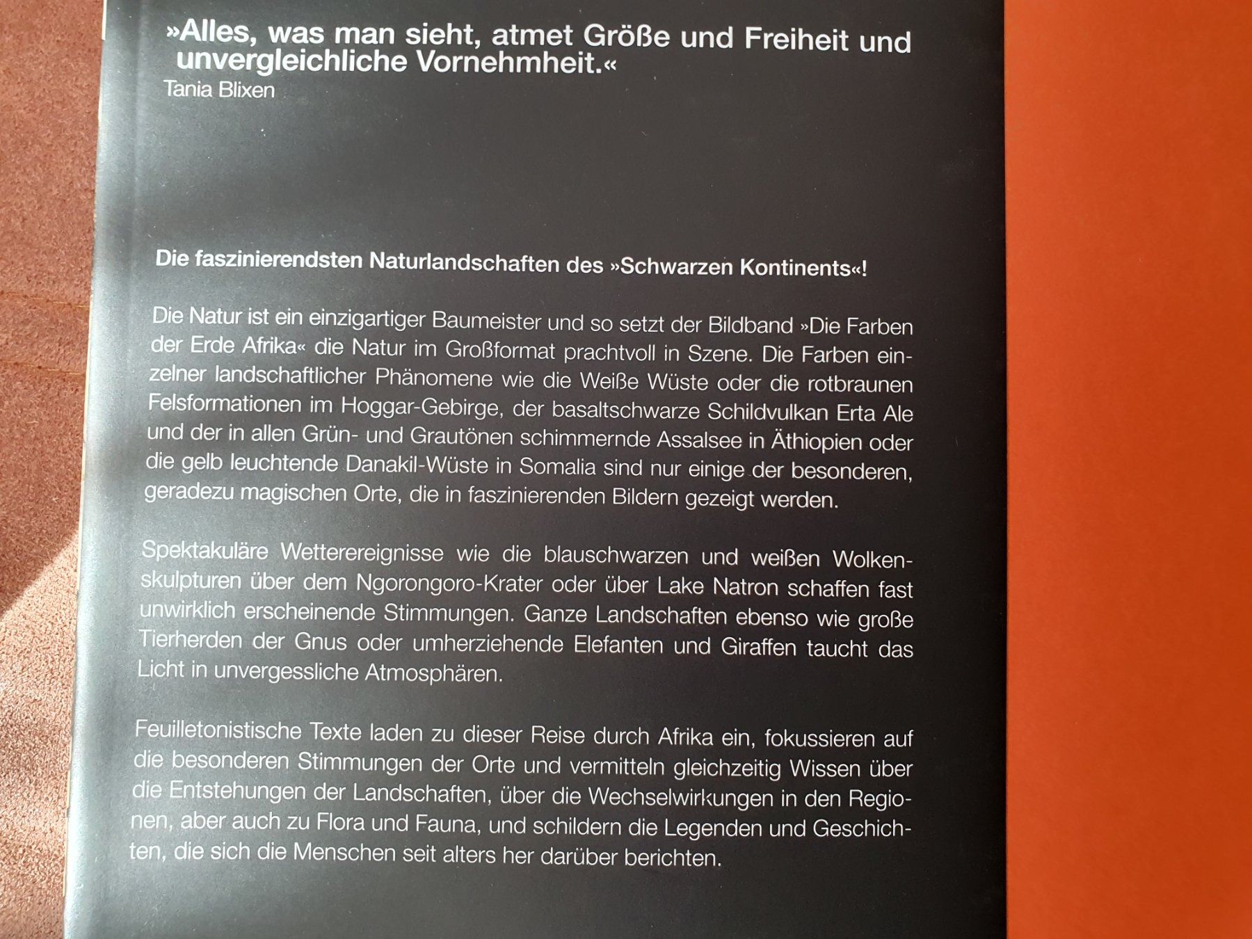Bücher: DIE FARBEN DER ERDE - AFRIKA - – Gebraucht aus Breitenbach von TWIX22 3