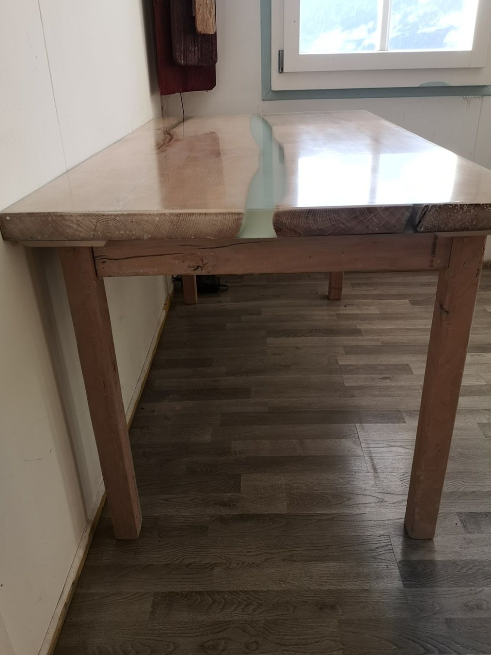 Tavoli: Epoxid Tisch    Massive    Buche   Altholz – Usato da Sisikon venduto da Creantic-Art 6