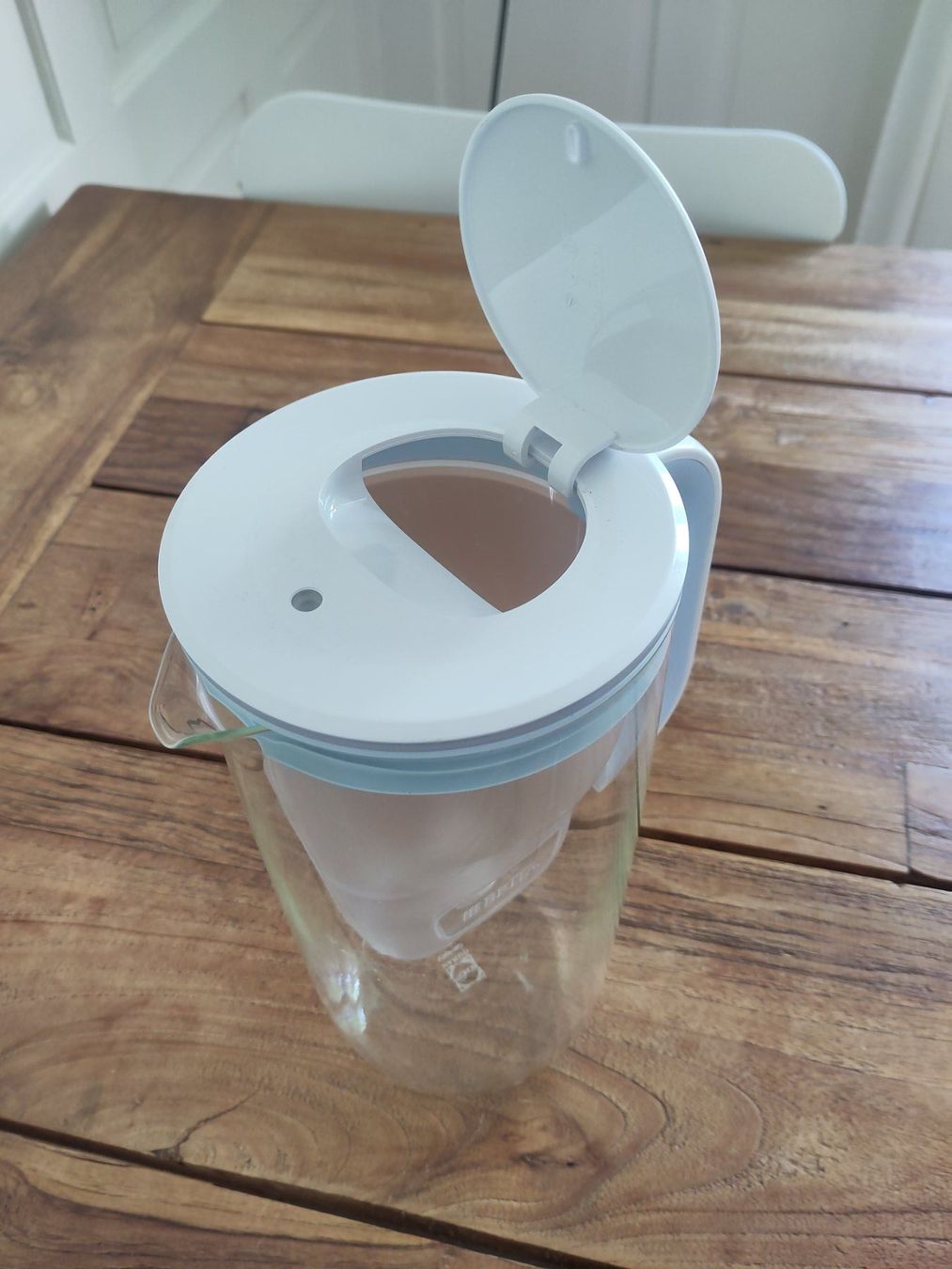 Brita Caraffe: BRITA Tischwasserfilter Glas Karaffe – Usato da St. Gallen venduto da KindofBlue59 1