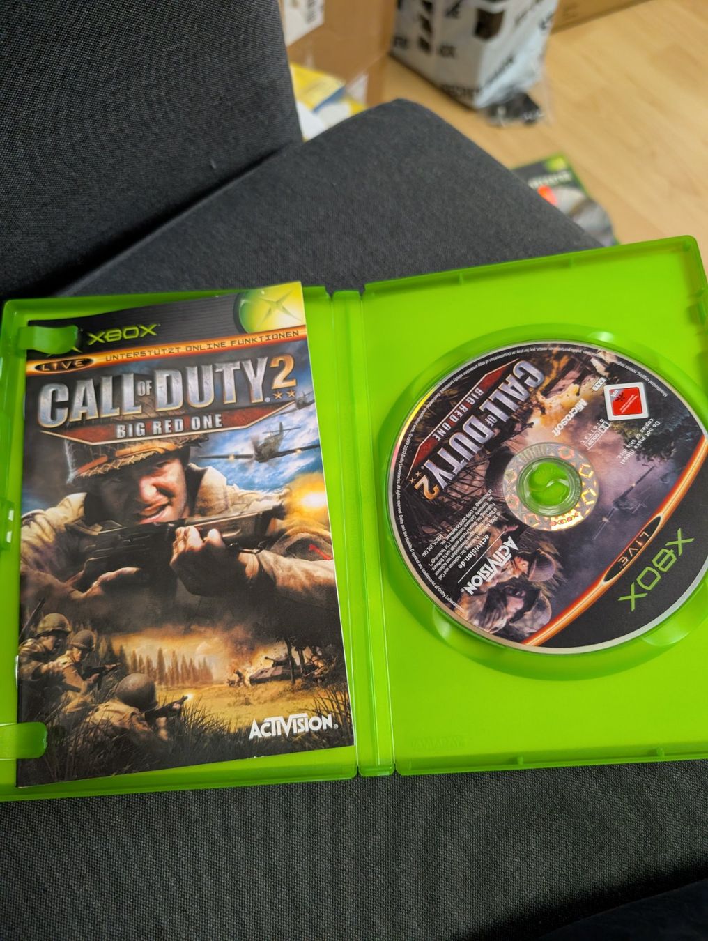 Giochi: Call of Duty 2 big red one Microsoft Xbox – Usato da Giubiasco venduto da Ticinerd 2