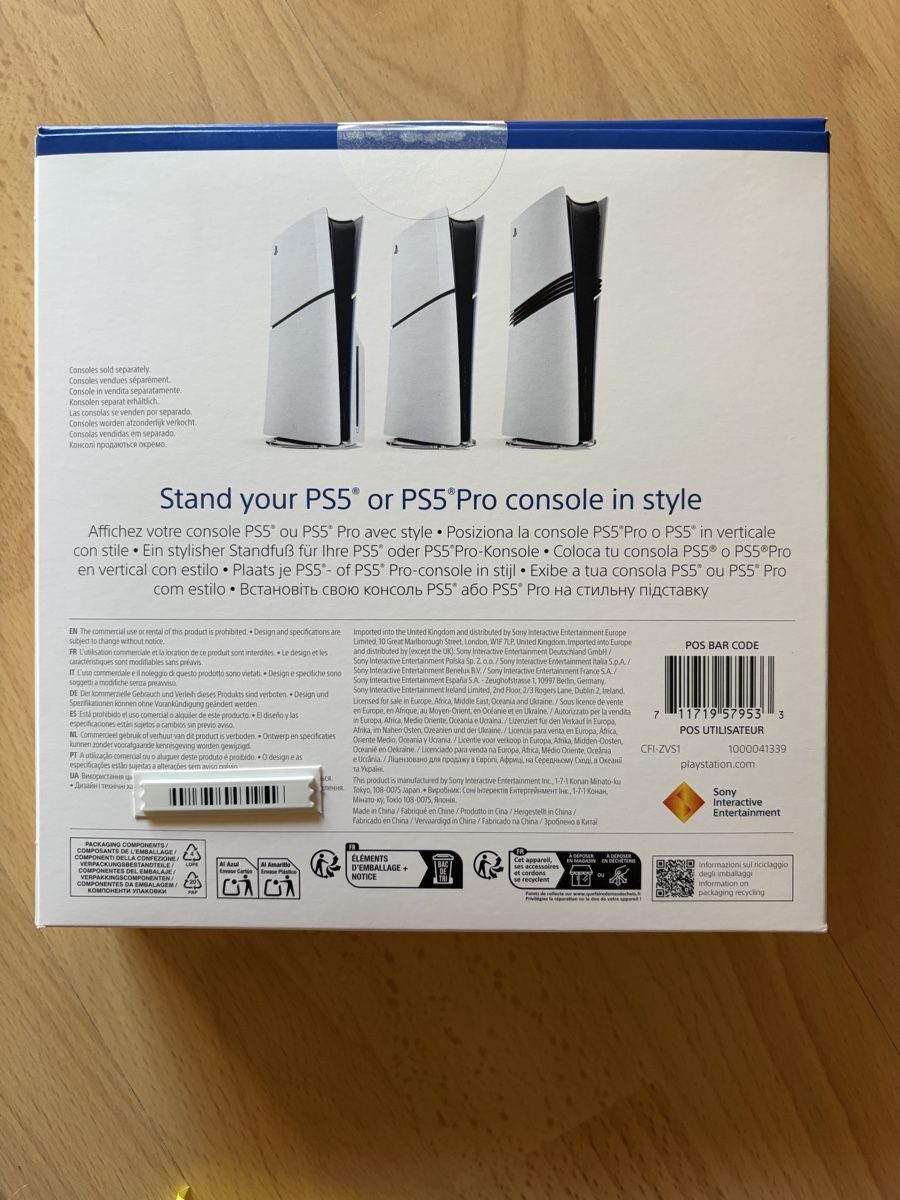 Sony Konsolen: PS5 PlayStation 5 Vertikaler Standfuss – Neu und originalverpackt aus Zuchwil von DarkMan_198536 1