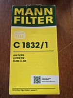 MANN-FILTER C 1832/1 Fiat