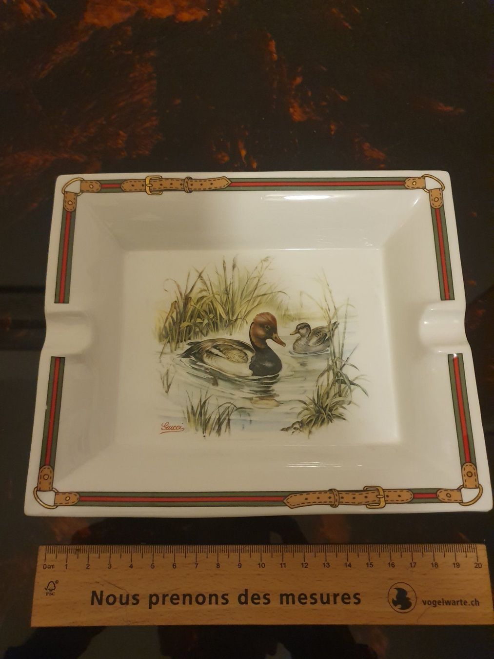 Gucci Portacenere: GUCCI cendrier vintage. – Usato da Le Grand-Saconnex venduto da Rgt87 1