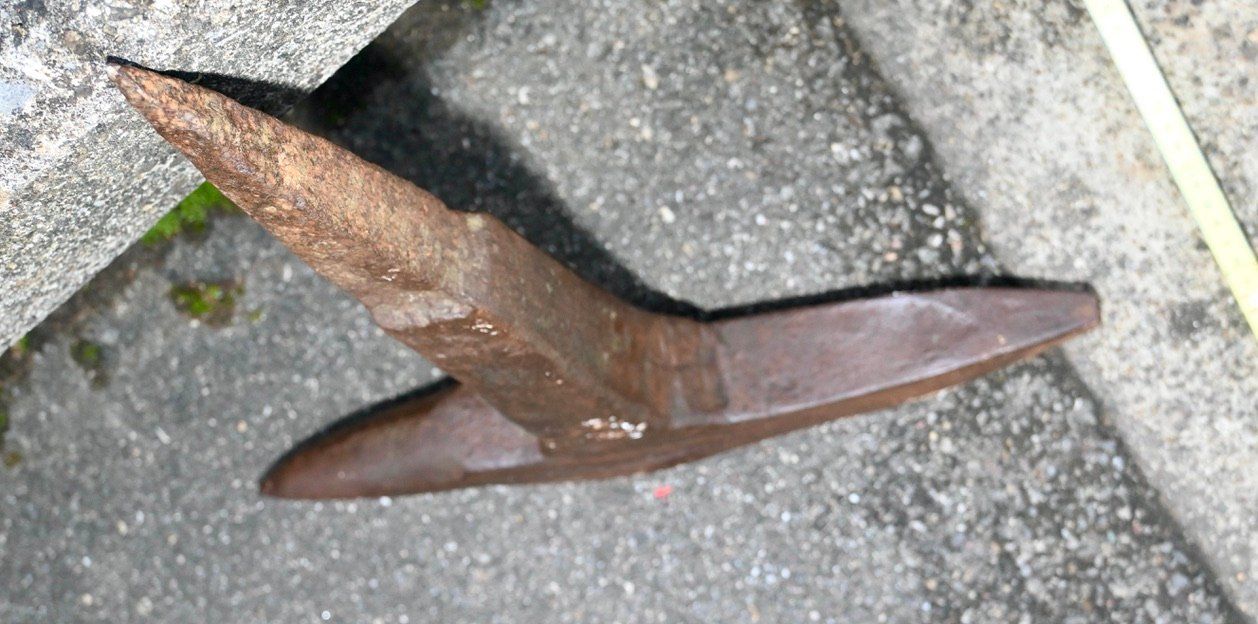 Attrezzi da lavoro: alter geschmiedeter Feldamboss / Steckamboss höhe 42cm – Usato da Pfaffhausen venduto da mono_rec 6