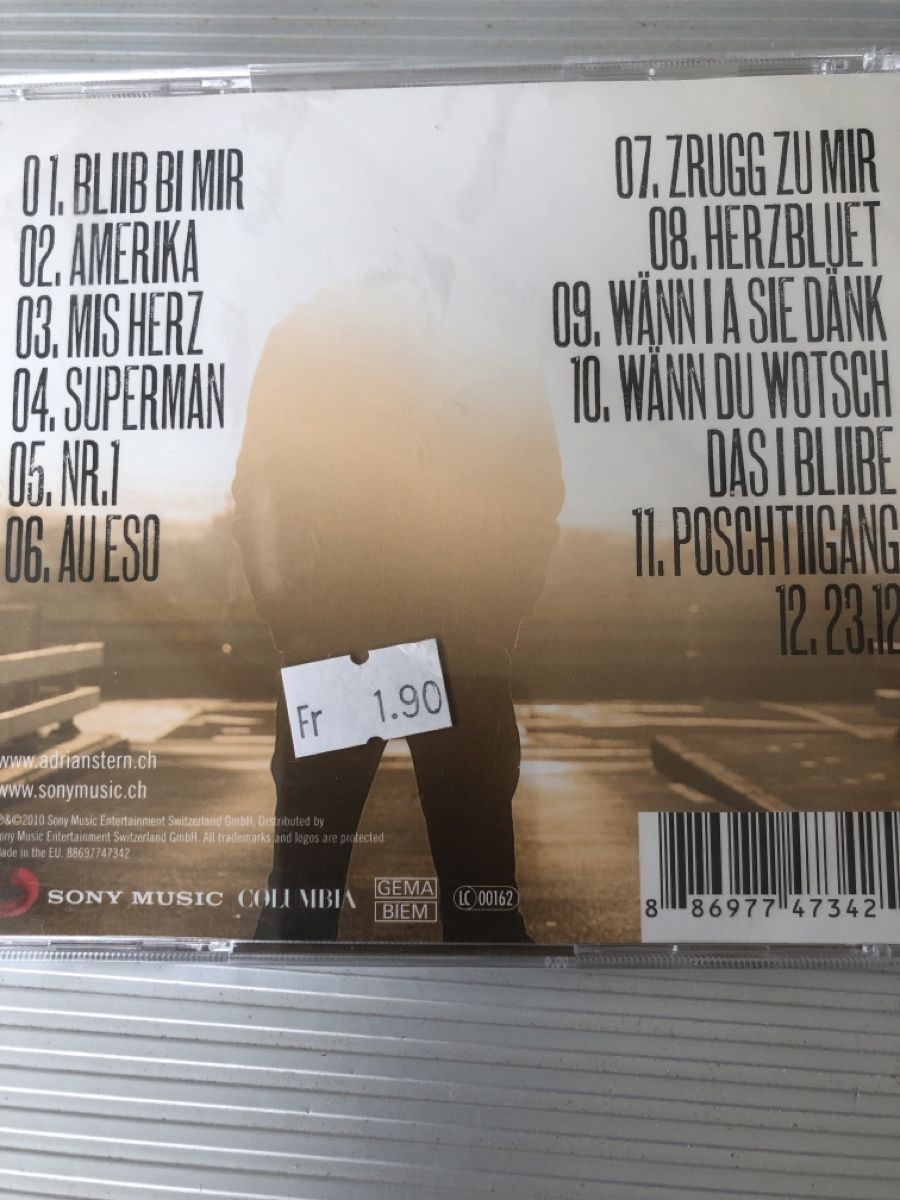 CD: Adrian Stern - Herz - CD - Top Zustand – Usato da Flaach venduto da rubo7 2