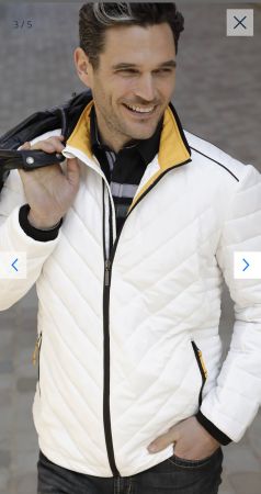 BABISTA Übergangsjacke weiss M Herren Neu