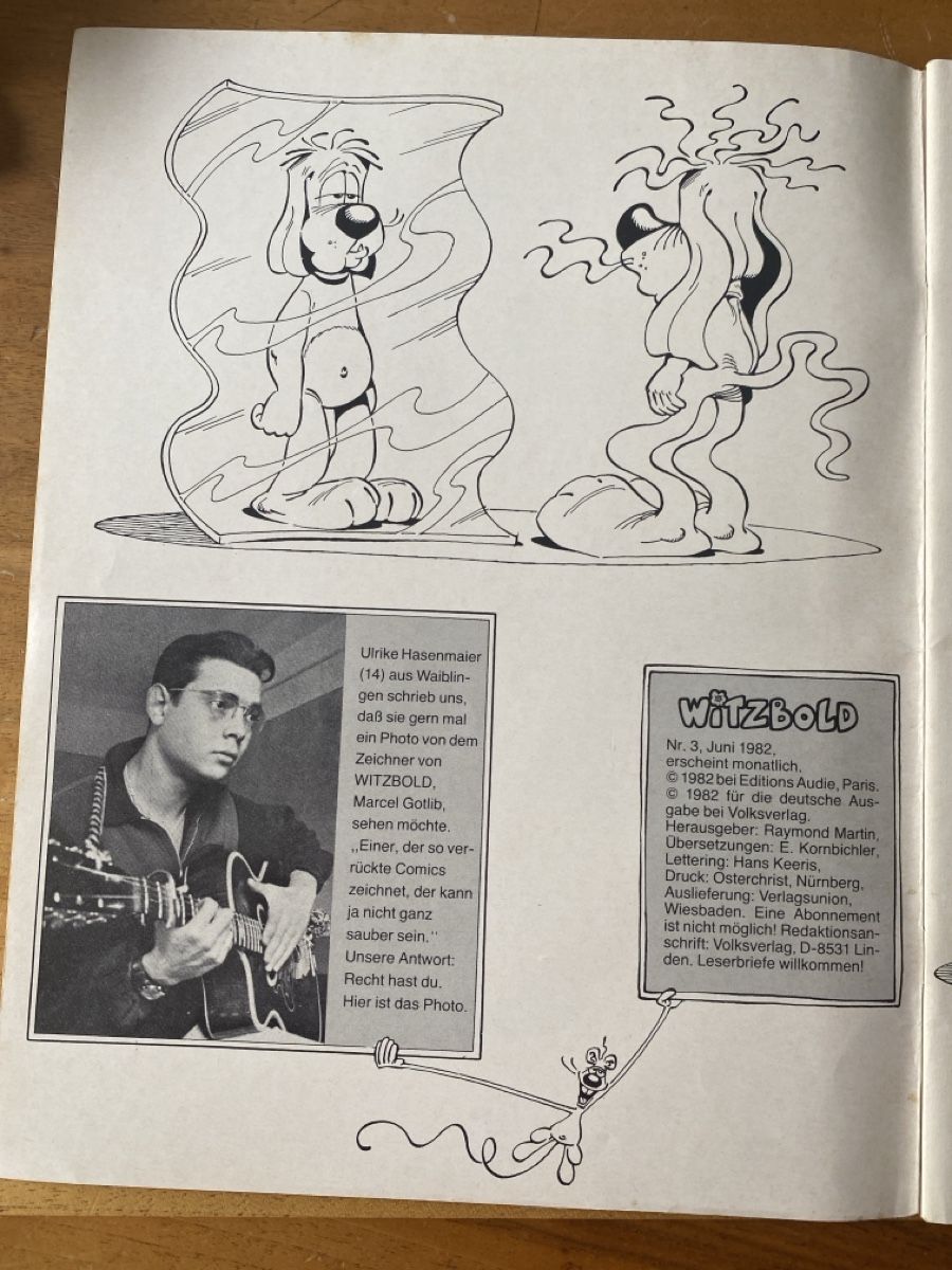 Fumetti: Witzbold Nr 3 - 1982 – Usato da Dübendorf venduto da Montclair 1
