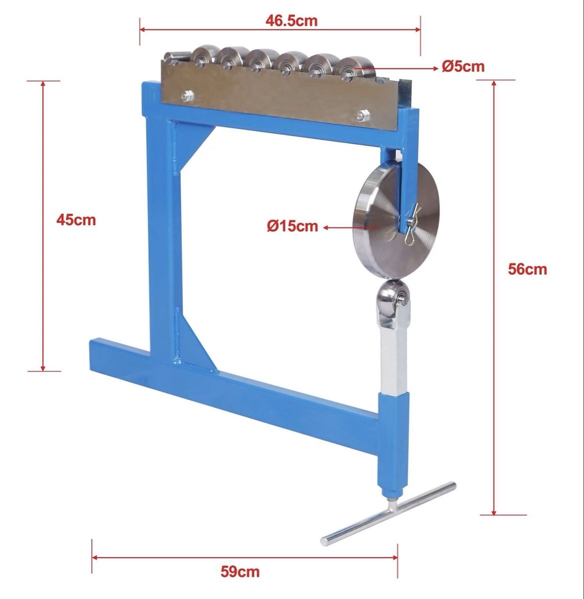 Tutti gli attrezzi: Wiltec XPOtool Rollenstreckmaschine mit 6 Walzen – Usato da Buttikon SZ venduto da idmechanics