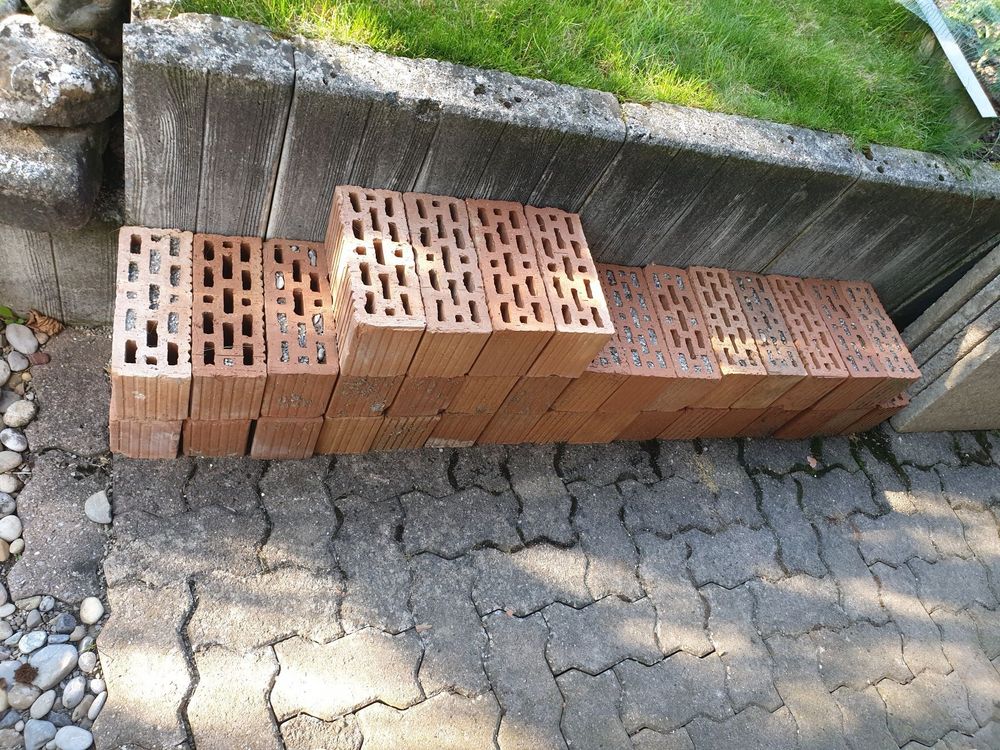 Backsteine gebraucht 35 Stück | Kaufen auf Ricardo