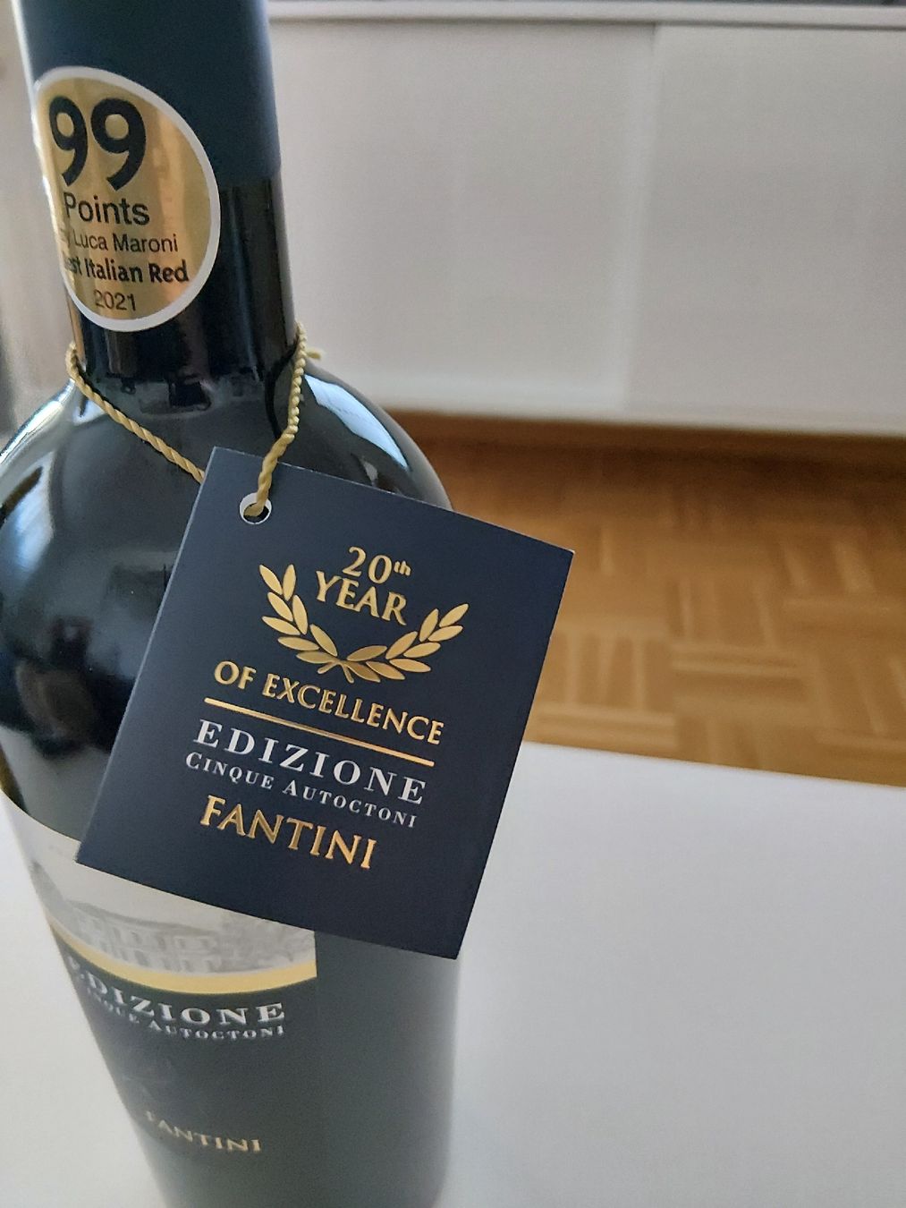 Vino: Fantini Edizione Cinque Autoctoni 2018 Rotwein 99 Punkte – Nuovo e nell'imballaggio originale da Basel venduto da M.M_ 1