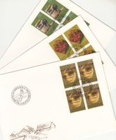 LBK 685 - 687 im 4er-Block FDC