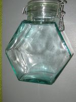 Schönes Glasbehälter mit Bügelverschluss Glas...