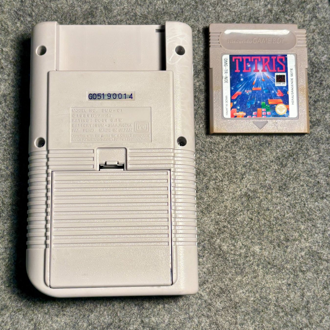 Nintendo Console: GameBoy Classic DMG-01 Konsole + Tetris Original – Usato da Mollis venduto da GamingCorner 1