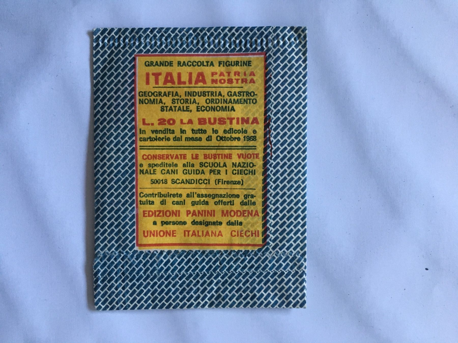 Sticker: Panini Calciatori 68/69 Tüte Bustina – Usato da Olten venduto da sportwelt 1