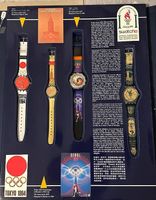 Set 9 Swatch Olympic Games 1994 - Bucherer Zürich - NUOVO"