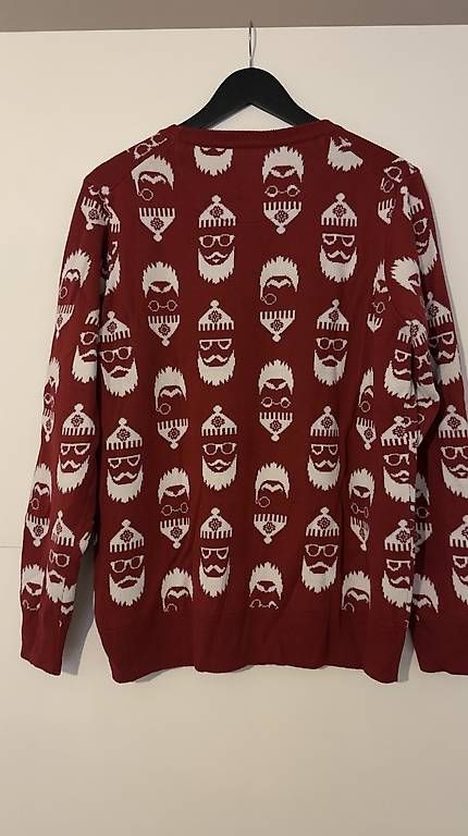 Maglioni & Felpe: Pull de Noël Livergy rouge  Taille L – Usato da Biel/Bienne venduto da Cli 2