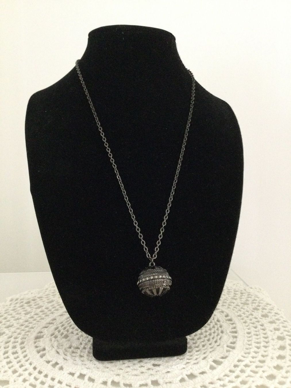 Catenine: Collier avec sphère & strass, 33-36cm, NEUF – Nuovo e nell'imballaggio originale da Agiez venduto da chouchanelle 9