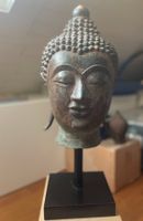 Buddha Kopf, Metall,  Höhe 55 cm