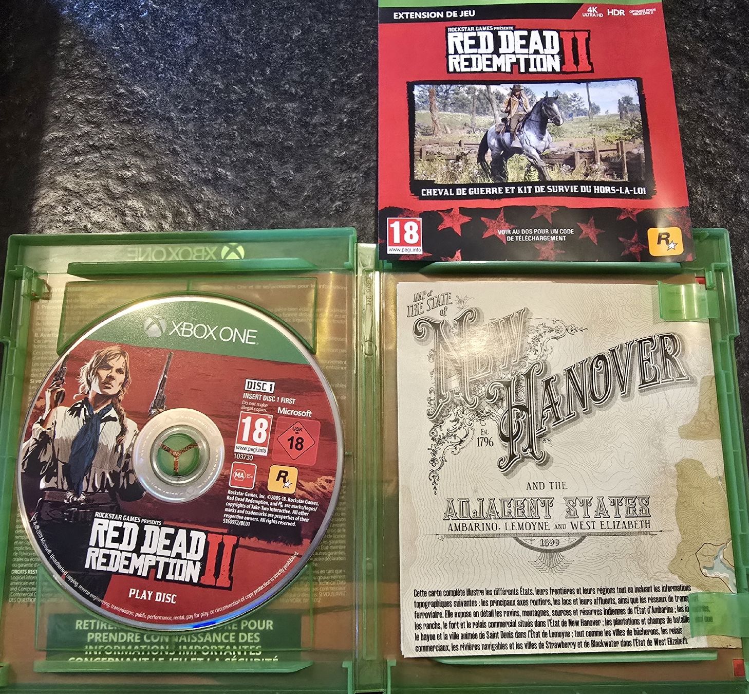 Microsoft Spiele: XBOXONE red dead redemption 2 game pre order code included ! – Gebraucht aus Bôle von Loursnoir78 1