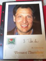 BENNI THURNHERR GALERI DER PROMINENZ ANTIKES AUTOGRAMM