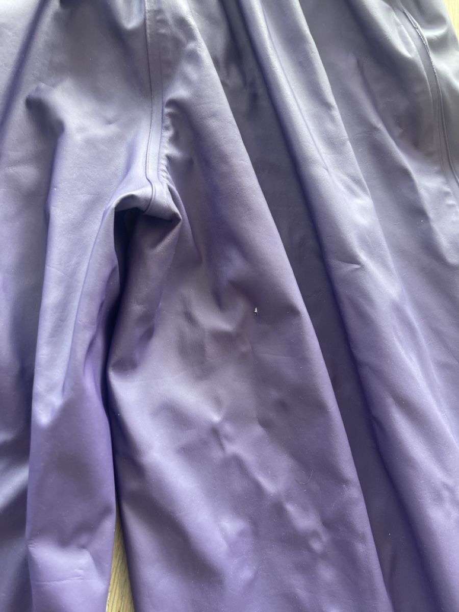 Hosen: Lila-violette Regenhose, Grösse 122, Ideal bei Regenwetter – Gebraucht aus Meilen von Golfer04 5