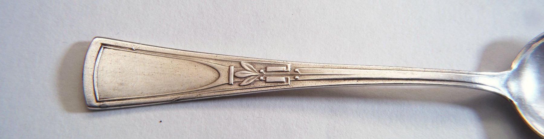 Cuillères: Sechs Teelöffel versilbert Art Deco – D'occasion à Flamatt par samowarow 4