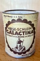 Alte GALACTINA Blechdose Hirse-Schleim Probe Musterdosel