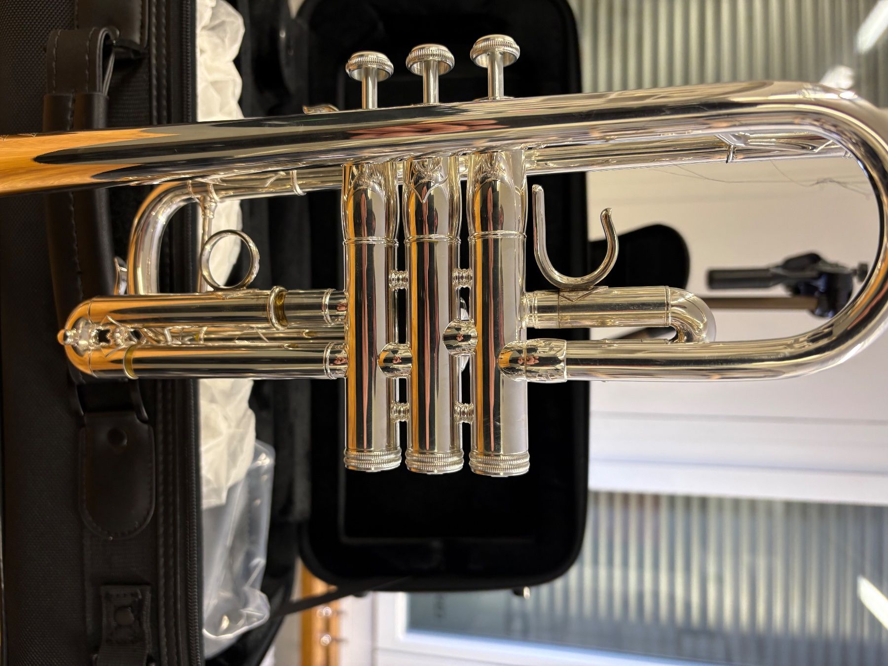 Strumenti musicali: C Trompete Shires Q11 versilbert – Nuovo (secondo la descrizione) da Bern venduto da Daretobereal 2
