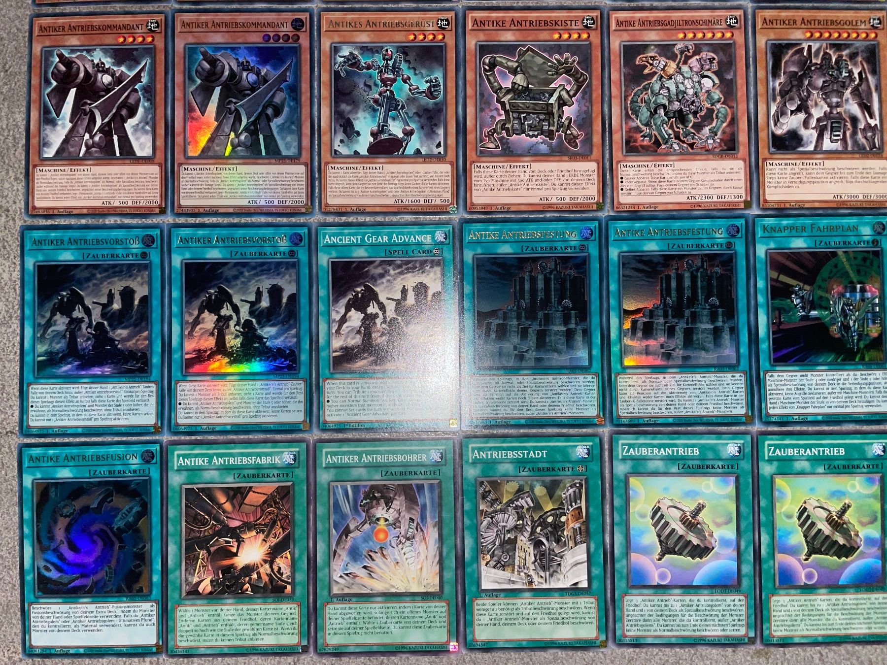 Yugioh Sammelbilder & Trading cards: YuGiOh Top Antiker Antrieb Deck! – Gebraucht aus Altstätten SG von ChangeMaker 3