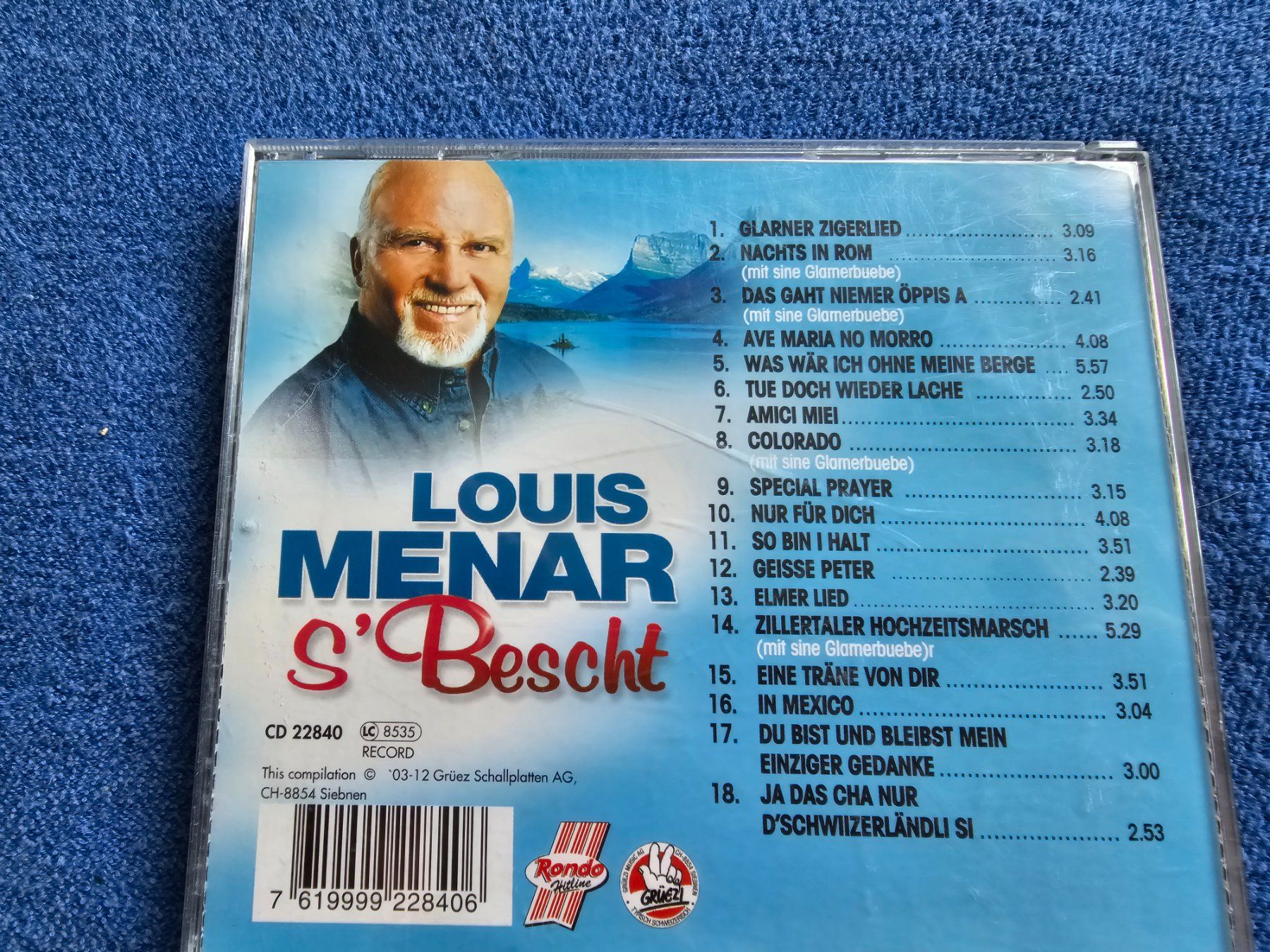 CD: Louis Menar-S Bescht/hits/dj – Usato da Bremgarten AG venduto da musiccollector 1