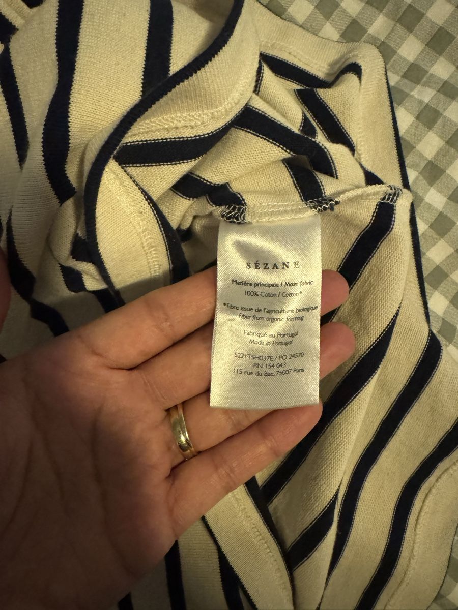 Sezane Tops: Sézane Gaël top – Neu (gemäss Beschreibung) aus Aarau Rohr von ash_m7hq 3