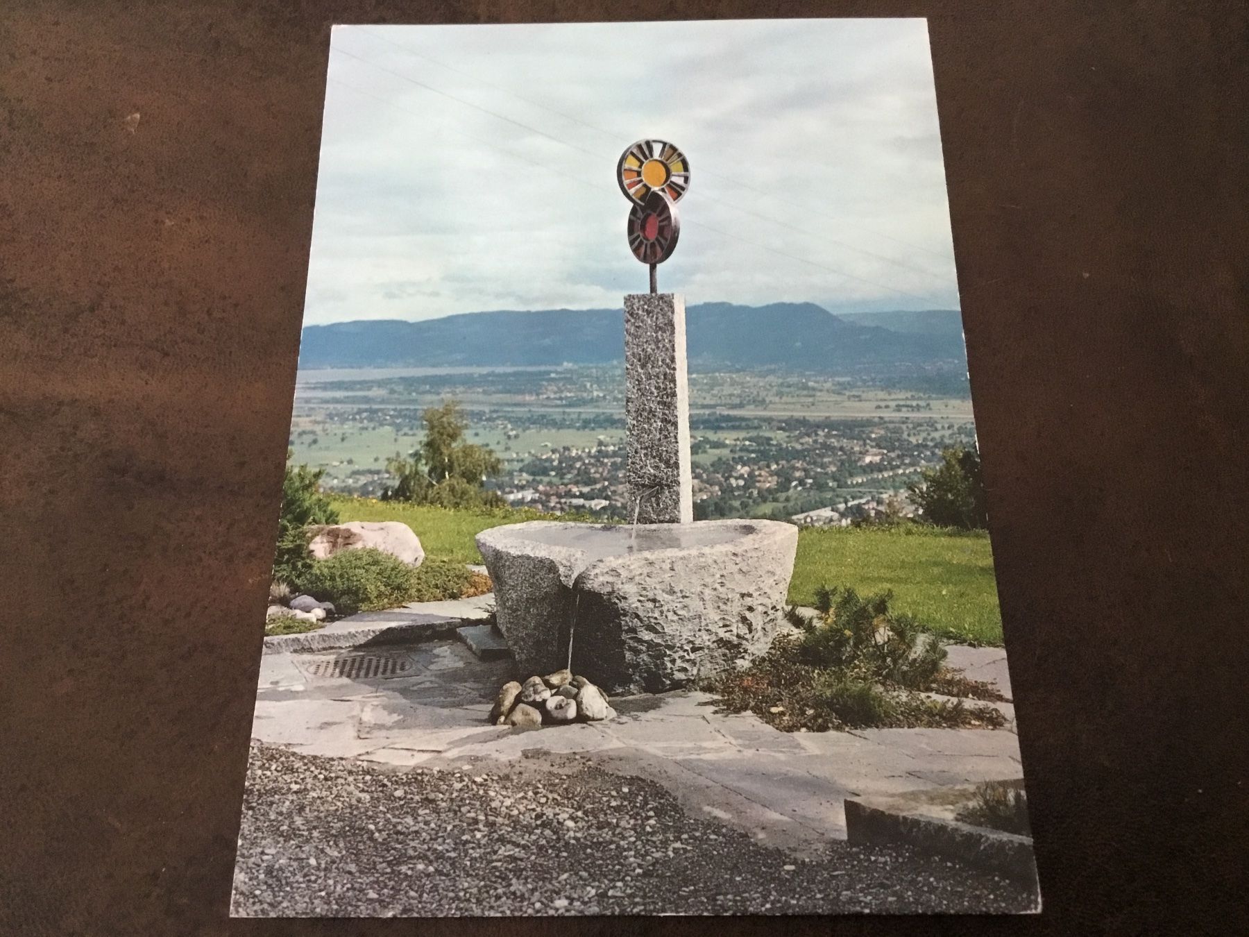 Cartoline postali: Walzenhausen, Sonnenblick-Brunnen – Usato da Kerzers venduto da Georges3210