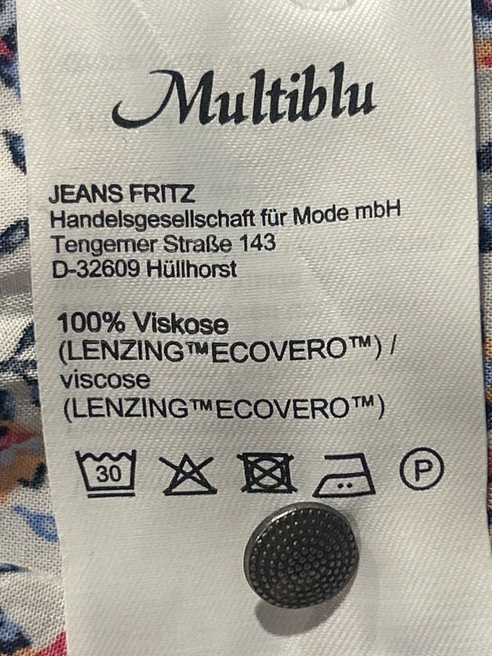 T-shirt: Langarm Shirt mit Muster von Multiblu Gr.42 – Usato da Brunnen venduto da Nala2929 7