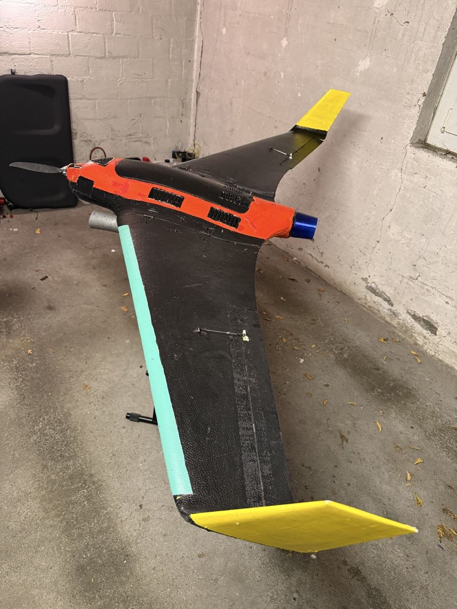 Modellismo RC: Skywalker x8 2.1m delta front prop, heck edf – Usato da Effretikon venduto da master1873