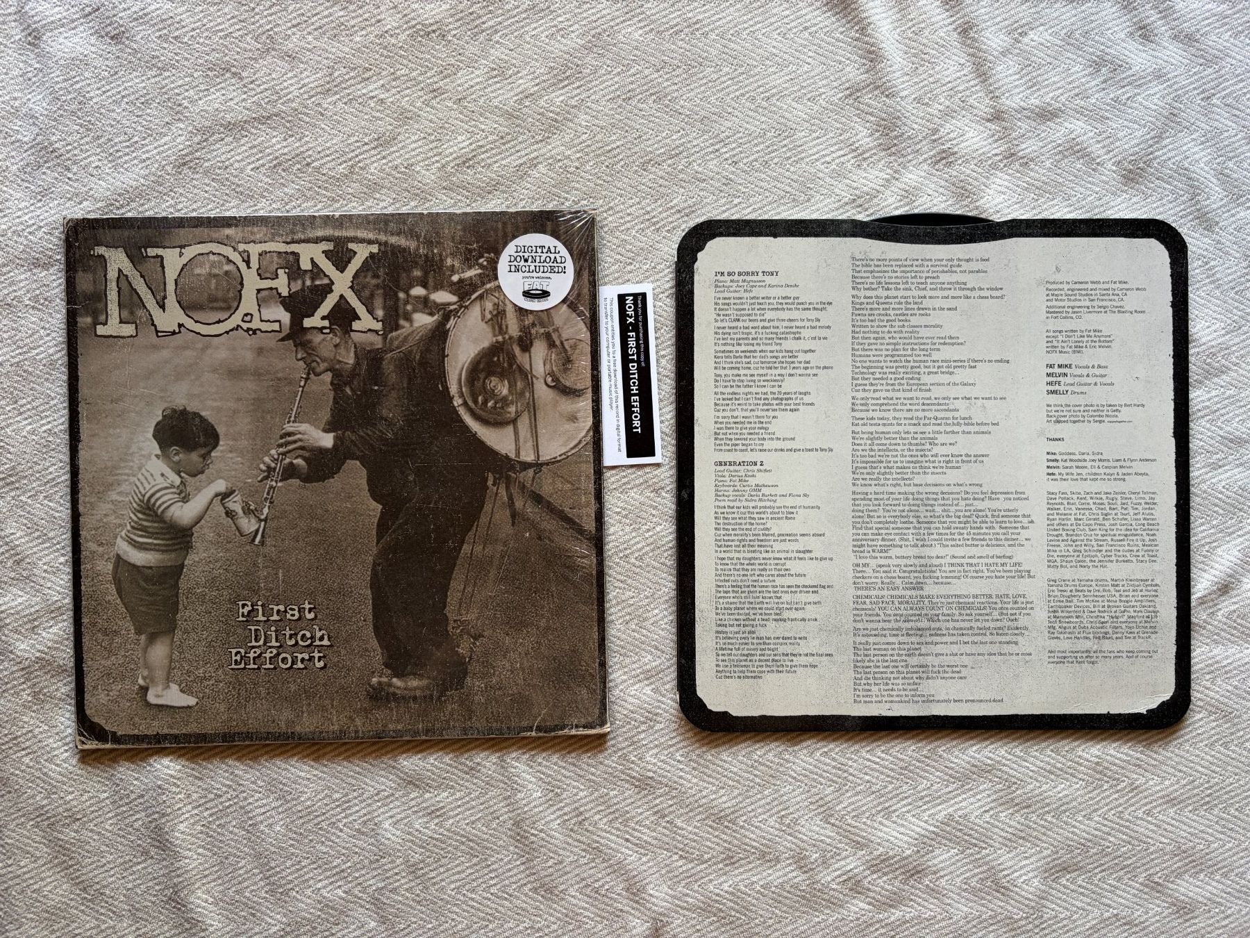 Dischi in vinile: NOFX – First Ditch Effort - Vinyl – Usato da Aarberg venduto da umearocks 2