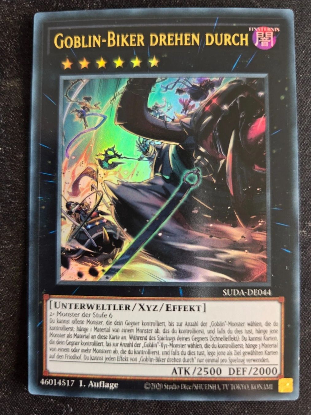 Yu-Gi-Oh! SUDA-DE044 Goblin-Biker drehen durch Ultra Rare (Neu und ...