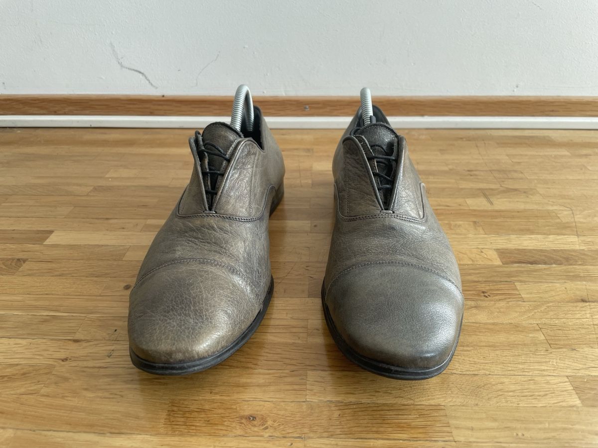 Scarpe da uomo: Raparo: graugrüne Halbschuhe- Gr.43.5 – Usato da Zürich venduto da Maxim0357 1